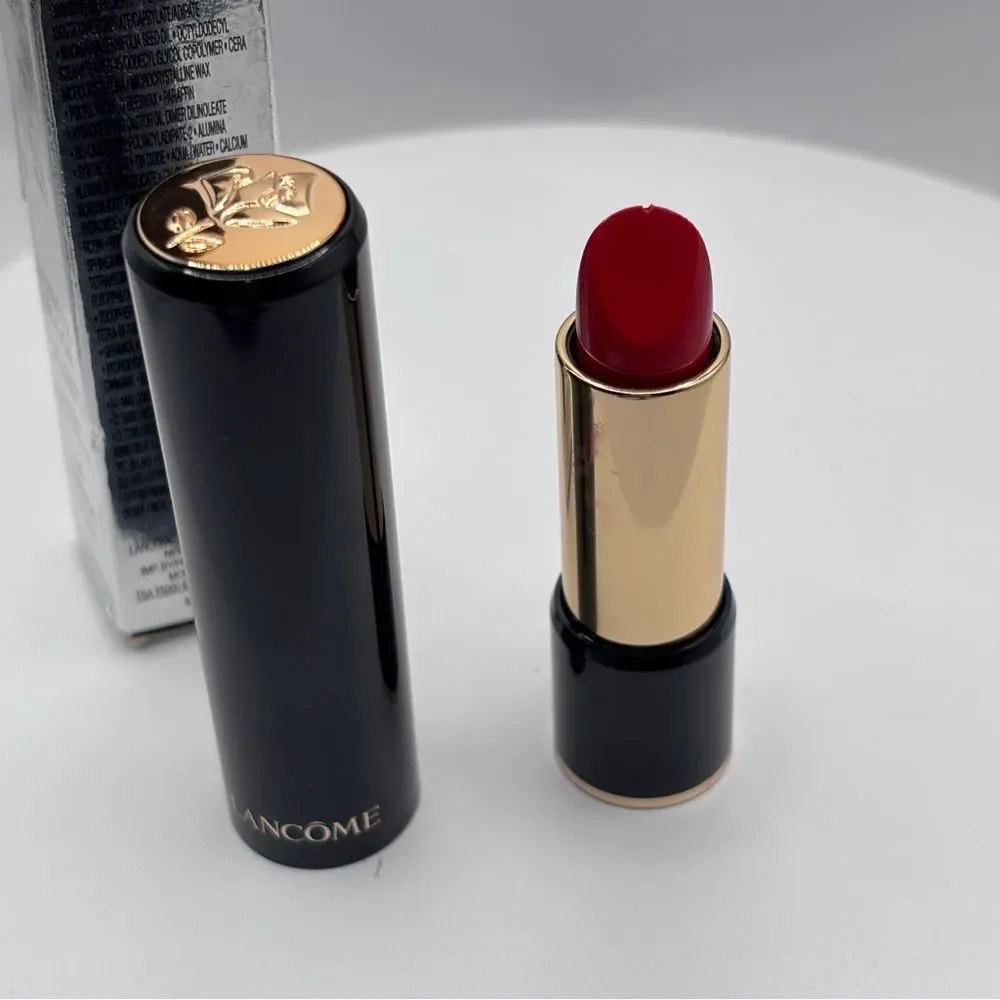 LANCOME L'Absolu Rouge 132 CAPRICE Cream Lipstick Full Size NIB